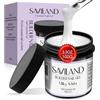 SAVILAND Builder Gel Unghie 100g Gel Ricostruzione Unghie Bianco Latte | 3.53 Once, Gel Duro Rinforzante, Grande Capacità, Allungamento Unghie, Nail Art Manicure Starter, Gel U V per Unghie Home DIY