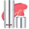 Erinde Liquid Blush, fard liquido a lunga durata con morbida testa in spugna, colore rosa altamente pigmentato, finitura naturale opaca e idratante per un aspetto delicato e fresco #03