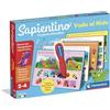 Clementoni - Sapientino La Penna Interattiva, Vado al Nido, Schede Educative e Penna Parlante, Gioco Educativo 2 Anni, Elettronico Parlante, Batterie Incluse, Made in Italy, 16457
