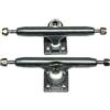 LEEFAI Pro Fingerboard Trucks 29/32/34/36 mm G4 -Colore Metallo Grezzo-Perno Invertito con Ferramenta (34 mm)