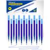 Willingood 14 Pezzi Ricariche per Penna Cancellabile,Compatibile con Pilot FriXion Ball & Clicker, 0.7 mm, Blu, 400m Lunghezza di scrittura, Pratico per la scuola e la vita di tutti i giorni