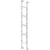 Tecnostyl Espositore a cavetto da Parete/Vetrina con 4 Porta Avvisi in Formato A4 Orizzontale/Verticale.