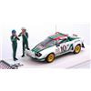 Ixo Model LANCIA STRATOS HF N.10 WINNER RALLY MONTE CARLO 1976 WITH FIGURE MUNARI/MAIGA 1: