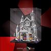 SHOWCASE LAB TECA IN PLEXIGLASS ACRILICO-DISPLAY-PER LEGO®75645-BATTAGLIA AL CASTELLO DI DRUM