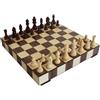 Italfama Set Di Scacchi In Legno Noce Acero Tavola 36cm Scatola Contenitore