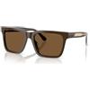 Emporio Armani EA4262U 630773 - Occhiali da Sole Uomo Squadrati Marrone Lucido con Lenti Marroni UV400