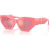 Versace Kids VK4007U 5545/Z - Occhiali da Sole Bambina Cat-Eye Rosa con Medusa Dorata
