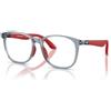 Emporio Armani Kids EK3004 5072 - Occhiali da Vista Bambino Blu Trasparente e Rosso