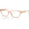 Emporio Armani EA3238U 6098 - Occhiali da Vista Donna Cat-Eye Opaline Nude