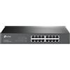 TP-Link TL-SG1XXX (16 porte), Switch di rete, Nero