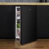 Cecotec Mini Frigo Bolero CoolMarket TT 133L Nero. Mini Frigorifero da 133L, Altezza 83,5 cm, Porta Reversibile, Contenitore per Verdure