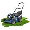 Cecotec Terrenator 2700.41 Tosaerba a benzina Total Z. Motore da 144 cc, 2,4 kW e 3,2 CV, corpo in acciaio 41 cm