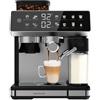 Cecotec Cafetera Express Barista Power Espresso 20 Barista Macina e Latte. 1350 W, 20 bar, macinacaffè conico, serbatoio dell'acqua da 2,6 litri