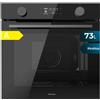 Cecotec Forno Integrato Cecotec Pyrolytic 73L Bolero Hexa P526000 Vetro Nero A. 2800W, 9 Funzioni, Display, Pirolisi, Ventola di Raffreddamento