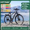 HITWAY Bici elettrica E-bike HITWAY da 29" per adulti, bici elettrica da pendolare con batteria rimovibile da 36 V 12,8 Ah, portata 50-80 km, motore da 250 W 25 km/h
