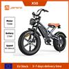 NONE JANSNO X50 Bicicletta Elettrica per Adulti, Pneumatici Fat 20×4, E-Bike per Tutti i Terreni, Batteria Rimovibile 48V 17AH, 750W, 7 Velocità, Ebike Fuoristrada