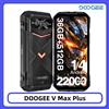 DOOGEE V Max Plus 5G Telefono Rugged 6.58" 120Hz 36GB 512GB Dimensity 7050 22000mAh Fotocamera AI 200MP Effetto Illuminazione NFC Smartphone