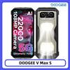 DOOGEE V Max S 5G Telefono Rugged 6.58" 120Hz Batteria 22000mAh 24GB RAM + 256GB ROM Fotocamera 108MP Doppia Luce da Campeggio NFC Smartphone
