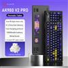 Ajazz Tastiera meccanica da gioco wireless AJAZZ AK980 V2/PRO hot-plug da 10000 mAh personalizzata, tre modalità, per giochi elettronici competitivi, LED laterali, layout compatto al 96%, struttura