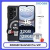 DOOGEE Note56X Pro Smartphone Android 16 32GB 128GB Schermo HD+ da 6.56" Batteria da 6150mAh 13MP+8MP Widevine L1 NFC Cellulare