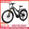 NONE Bicicletta Elettrica TX19 con Potente Motore, Batteria 48V19.2Ah, Sospensione Completa, Freni Idraulici, Pneumatici All-Terrain 29"×2.4", E-Bike Fuoristrada a 27 Velocità