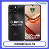 DOOGEE Note 58 Smartphone 32GB 128GB 6.75" HD+ 90Hz Batteria Grande da 6250mAh Unisoc T7250 Fotocamera 16MP NFC Android 15 Cellulare