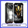 DOOGEE V Max LR 5G Telefono Rugged 36GB 512GB 6.78'' 120Hz con Telemetro Laser, Luce da Campeggio, Batteria 20500mAh, Dimensity 7300, Smartphone 200MP