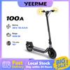 yeep.me YEEPME Monopattino Elettrico Pieghevole 100a 500W 36V10.4Ah Batteria al Litio 25km/h 40km 10'' per Pendolarismo Urbano Quotidiano con App, Indicatori di Direzione