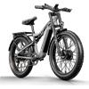 Shengmilo S600 E-Mountain Bike 2000W con Doppio Motore, E-Bike per Adulti, Batteria 48V17.5AH, Freno Idraulico, Pneumatici 26*3.0″