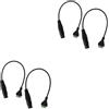 2 PCS Cavo Adattatore Audio XLR Jack Microfono Mixer Presa Del Per