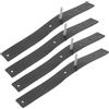 4 Pieces Cinghie Per Supporto Tastiera Elettronica Cinghia Attacco