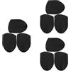 3 Pack Supporto Per Microfono Tre Poli Piedino Inferiore Treppiede Copri