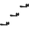 3 Count Shaker Strumento Musicale Tamburello Da Piede Percussione