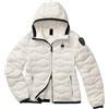 BLAUER PIUMINO CON CAPPUCCIO AD ONDE CAMELIA DONNA