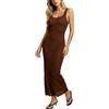 EFFEK Donna Effek Abito Lungo Lurex Donna