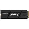 Kingston Technology Kingston FURY Renegade - SSD - 2 TB - interno - M.2 2280 - PCIe 4.0 x4 (NVMe) - dissipatore integrato SFYRDK/2000G