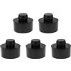 SG Store 5 Pezzi Tampone In Gomma Per Tamponi Per Sella Moto 82-9093 32x16mm Compatibile Con Triumph TR6 Trophy T120 T140