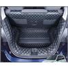 Generico Vaschetta Impermeabile Per Leapmotor T03 2024 2025 Tappetino Per Bagagliaio Rivestimento Posteriore In Pelle Per Pavimento Tappeto Bagagliaio Auto(Black full)