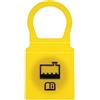 Riloer Tappo serbatoio liquido refrigerante giallo, codice articolo 55111074AA, 55111074AB, 55038011AB adatto per C-HRYSLER/D0DGE/R-AM/J-EEP/PLYM0UTH