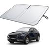 BIXUAN Parasole Parabrezza Compatibile con Mazda CX30 CX-30 2019-2025 2026 Auto Parasole Copertura per Parabrezza, Ombrellone Pieghevole con Protezione UV Parasole Accessori