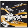 HERMÈS Nuova sciarpa Hermes Carre 90 Space Derby stola bandana giallo nero regali