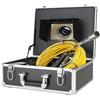 AUBEST Telecamera d'ispezione Telecamera for fognature con localizzatore IP68 Telecamera for ispezione tubi impermeabile con sonda 512Hz Trasmettitore e ricevitore Telecamera for impianto idraulico di scaric