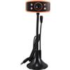 Hemobllo Webcam USB 720p con Microfono Integrato per Laptop e Desktop, Plug And Play, Fotocamera per Computer per Videoconferenze e Riunioni Online