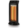 Olimpia Splendid 99579 Carbon Black Stufa a Infrarossi 1100 W 2 livelli potenza oscillazione 90° 45 m³ colore Nero