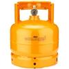 Eurocamping 51031004TP Bombola Gas GPL Vuota Ricaricabile 5 Kg 12 L Attacco W20x1-14 SX M Verticale T-PED colore Arancione