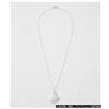 USHIOS SHELL CHARM Collana Charm Argento DIMENSIONI CHARM 30x30MM CATENA 50CM