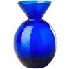 Vaso Gemme Rigadin H12 cm Zaffiro - Venini