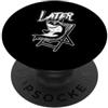 Later Holiday / Vacation Apparel & Cloth Ci vediamo dopo Estate o Vacanze - Shark PopSockets PopGrip Adesivo
