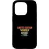 Legend Since Birthday Custodia per iPhone 15 Pro Limited Edition Since August 2008
