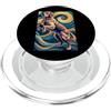 Golden Retriever Art Golden Retriever Ac Golden Retriever Decor Giapponese Van Gogh Golden Retriever PopSockets PopGrip per MagSafe